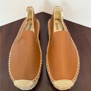 Soludos | Brown Leather Espadrilles | Never Worn